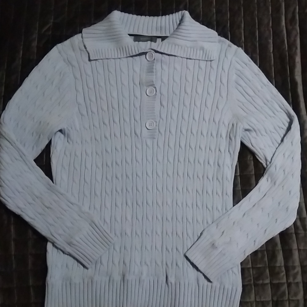 Liz Claiborne cable knit sweater